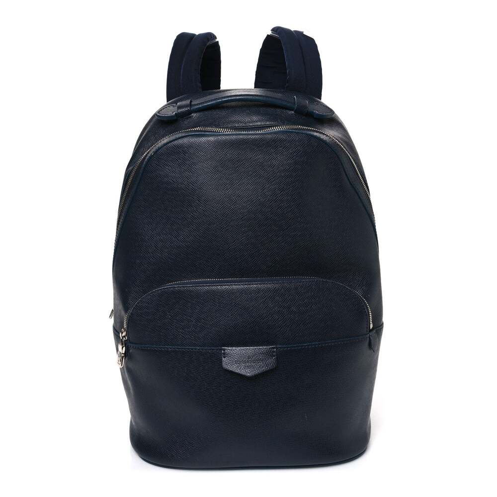 Louis Vuitton Taiga Anton Backpack Blue #273536L15B
